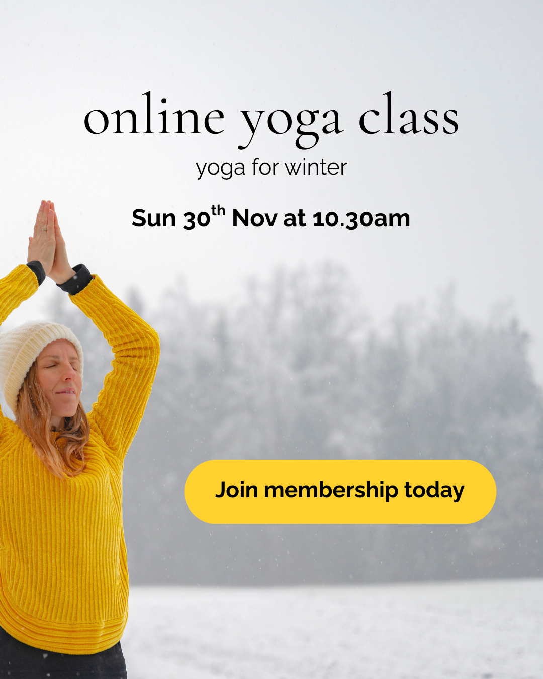 Yoga for winter